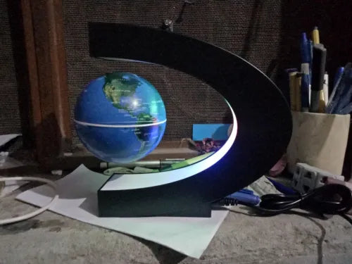 Magnetic Floating Globe Lamp
